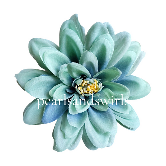Shaded Sea Green Big Dahlia - PNSDH04