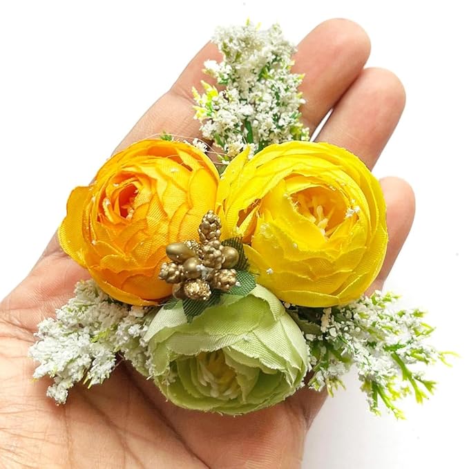 Carnations & Peonies Ready to Use Floral Bunch (Pack Of 4)