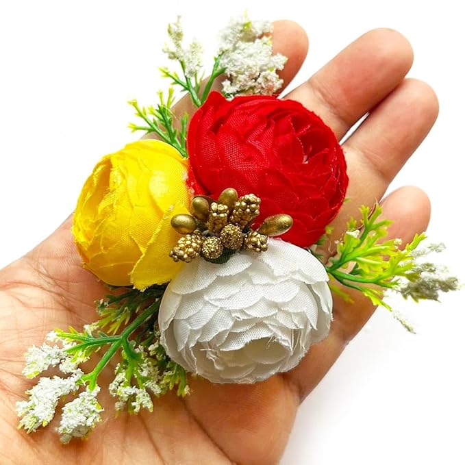 Carnations & Peonies Ready to Use Floral Bunch (Pack Of 4)