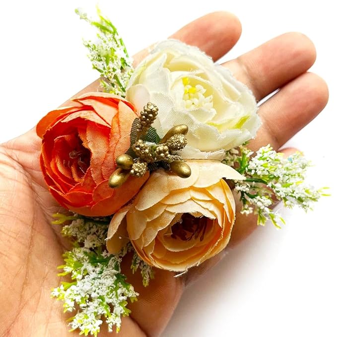 Carnations & Peonies Ready to Use Floral Bunch (Pack Of 4)