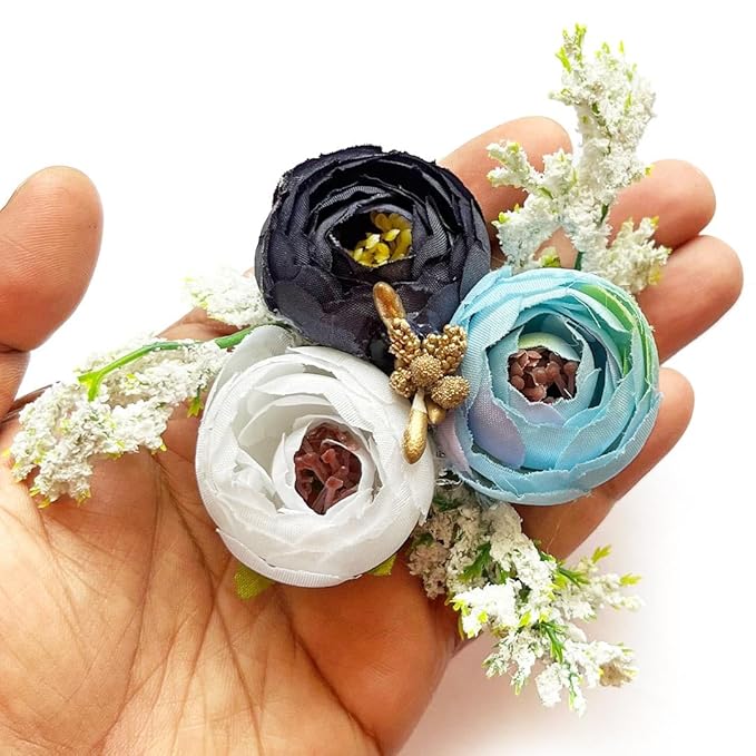 Carnations & Peonies Ready to Use Floral Bunch (Pack Of 4)