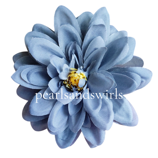 Blue Grey Big Dahlia - PNSDH05