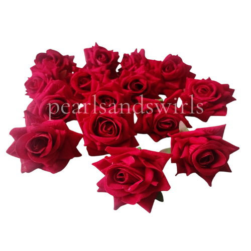 Maroon Velvet Rose - PNSVR04