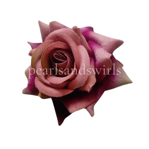 Nude & Dust Pink Velvet Rose - PNSVR01