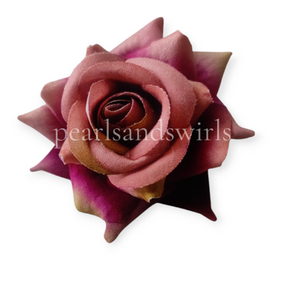 Nude & Dust Pink Velvet Rose - PNSVR01