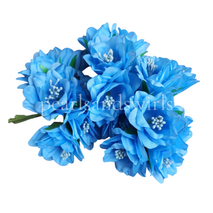 Blue Flower on stick with pollens