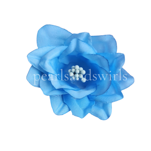 Blue Flower on stick with pollens
