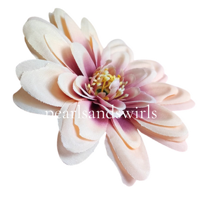 Peach with Blush Pink Big Dahlia - PNSDH03