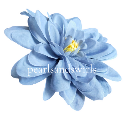 Blue Grey Big Dahlia - PNSDH05
